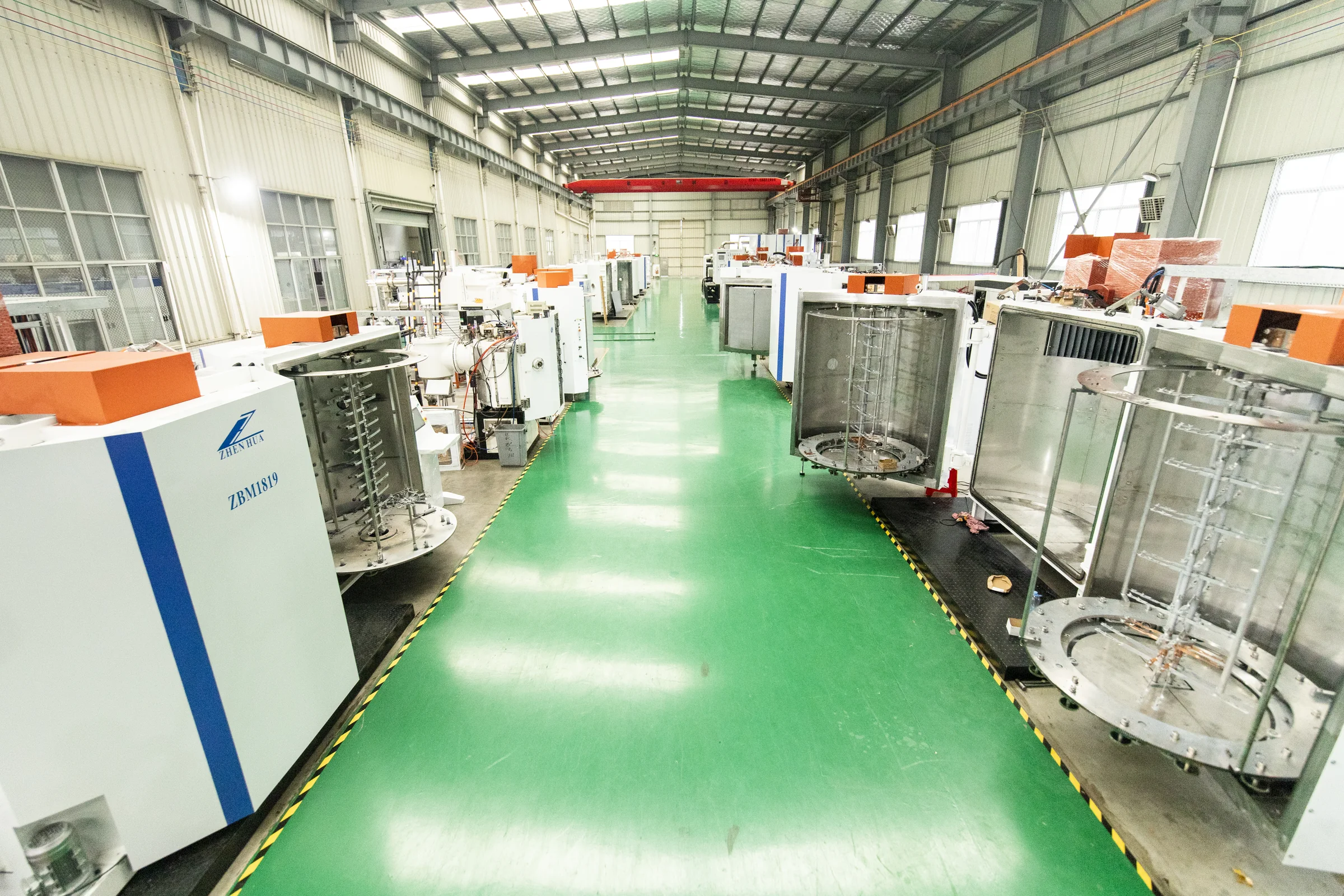 Vacuum coating equipment assembly workshop